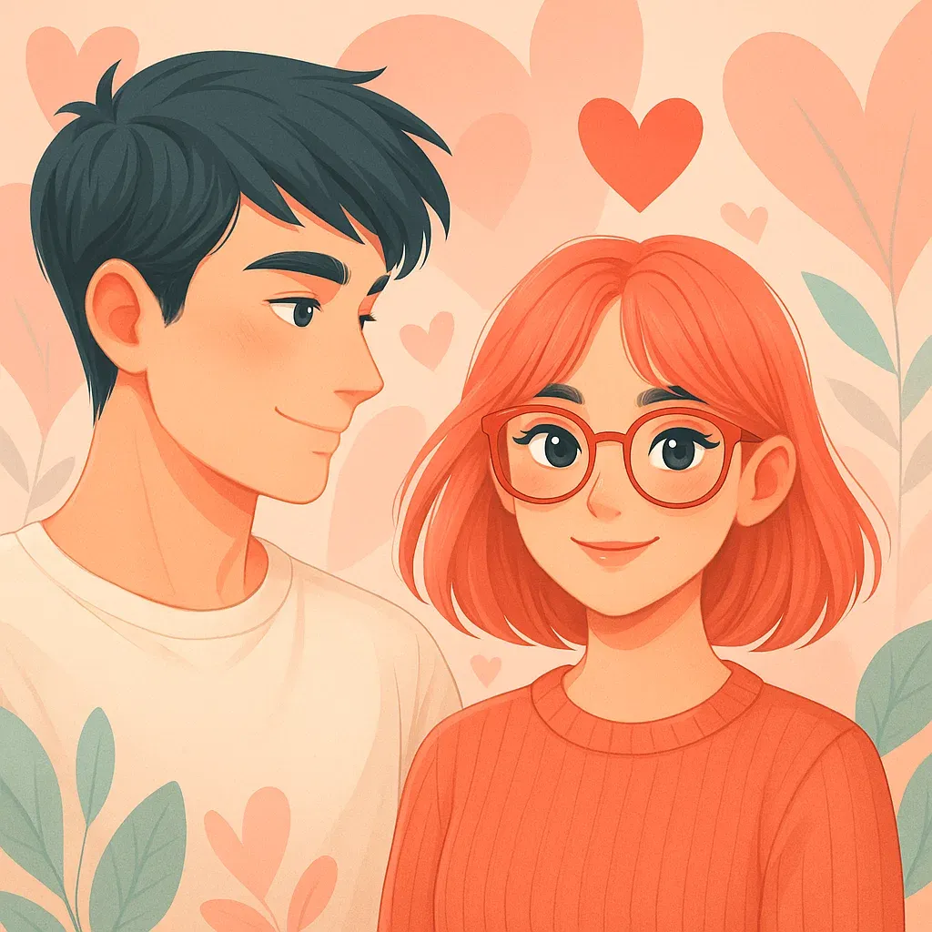 Capa da novela Prazer, Vírginia!